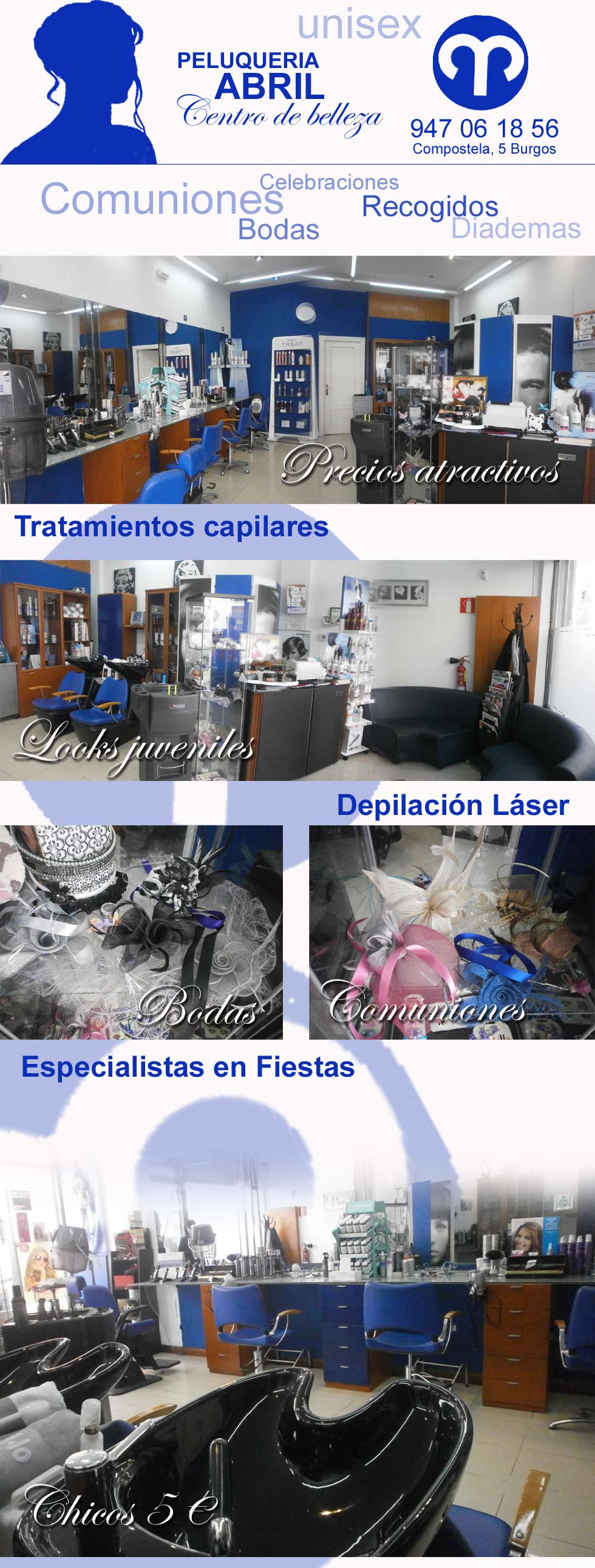 Préstamo de dinero Electricista oscuro Centro de belleza y peluqueria Abril. Depilacion laser, tratamientos capilares, precios atractivos. Calle compostela, 5 Burgos. Préstamo de dinero Electricista oscuro Centro de belleza y peluqueria Abril. Depilacion laser, tratamientos capilares, precios atractivos. Calle compostela, 5 Burgos.