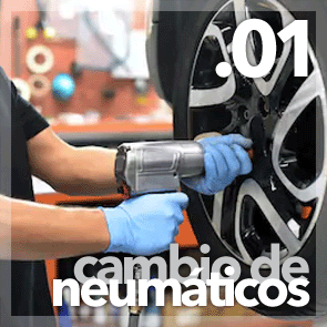 Cambio de neumáticos en Lerma. Neumáticos de todas las marcas. Venta, cambio, equilibrado, alineación de dirección. Talleres López Rogel. Lerma, Burgos